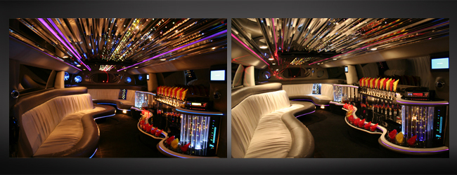 Hummer H2 limousine Interior