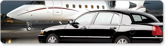 Airport transportation limo